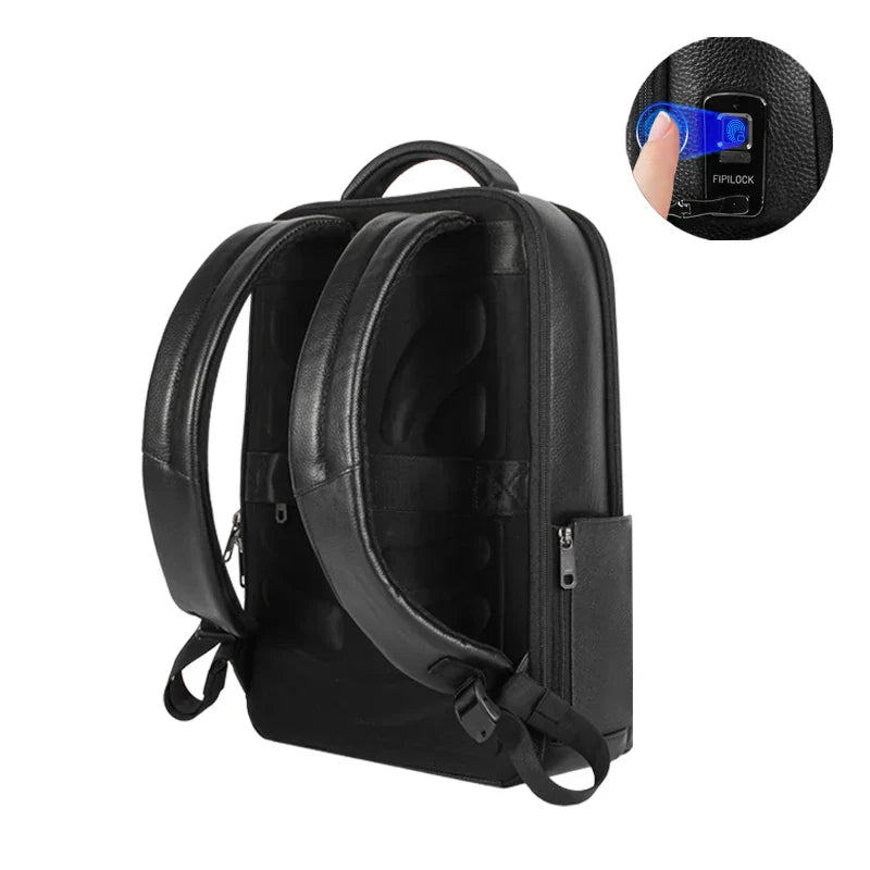 Férfi Üzleti Laptop Hátizsák Ujjlenyomat Záras – Nagy Kapacitású Lopásgátló