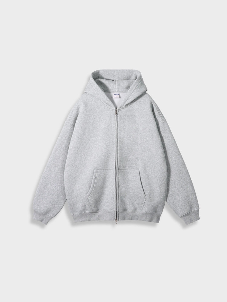 Oversized mellény cipzárral - Ava