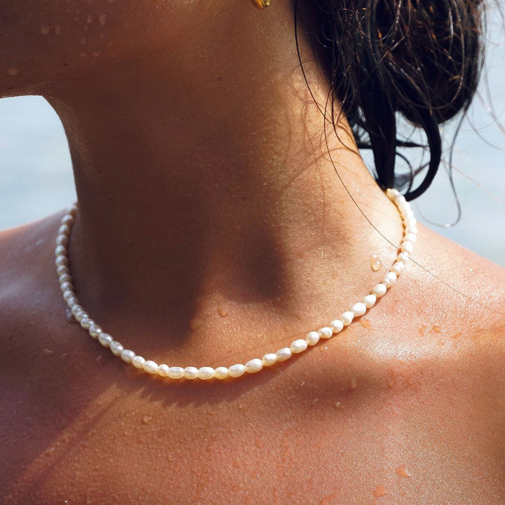Édesvízi gyöngy choker - Amélie