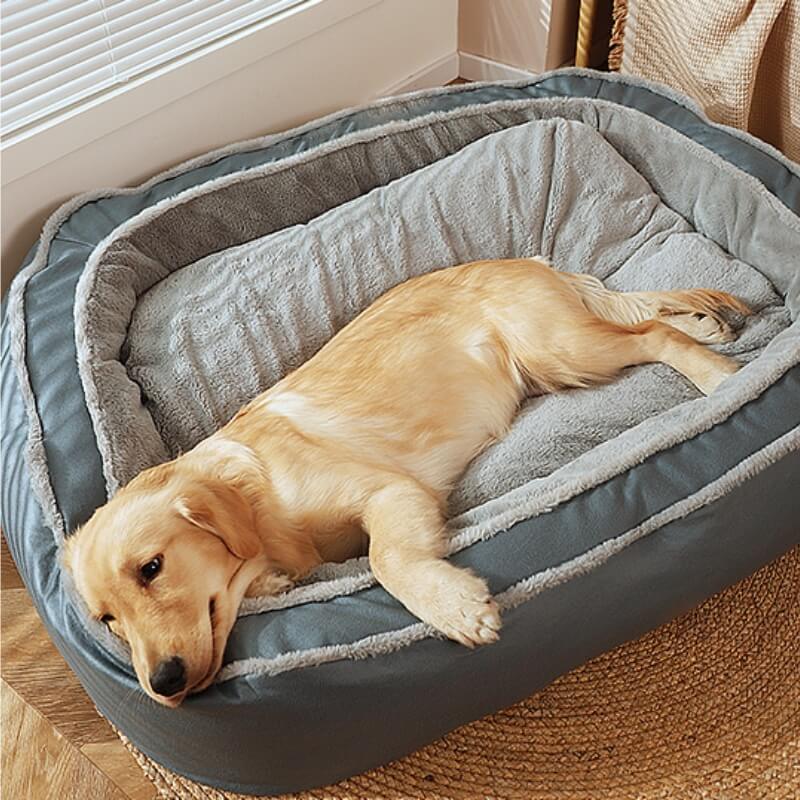 Luxus Kutyágy Levehető Huzattal - CozyPaw™