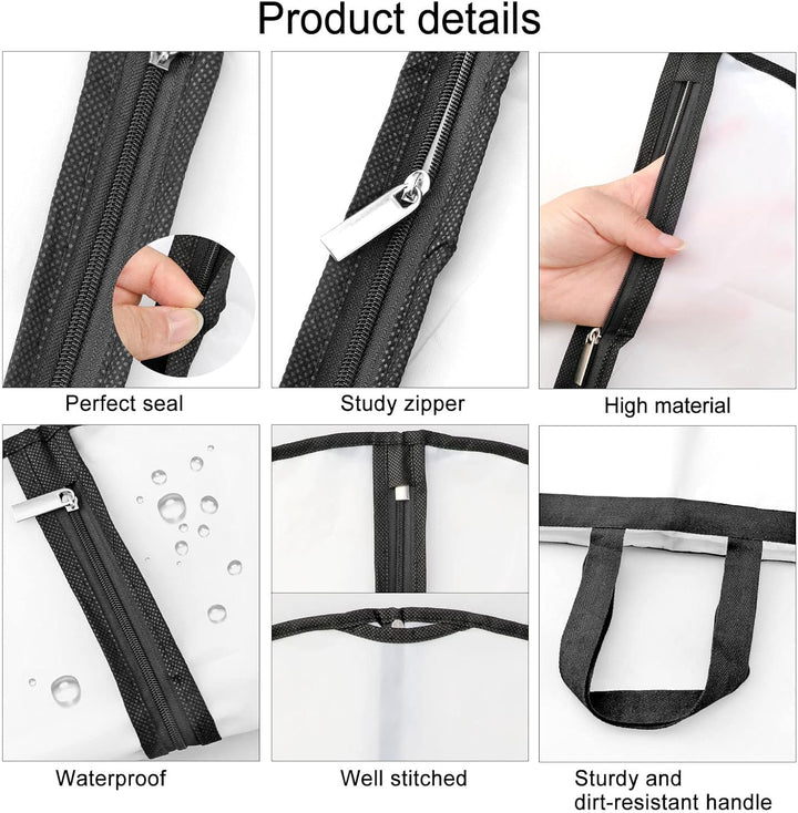 Extra-hosszú ruha- és estélyi ruházati zsák – 180 cm védőborító fogantyúkkal (Vásárolj 1-et, kapj 1-et INGYEN)