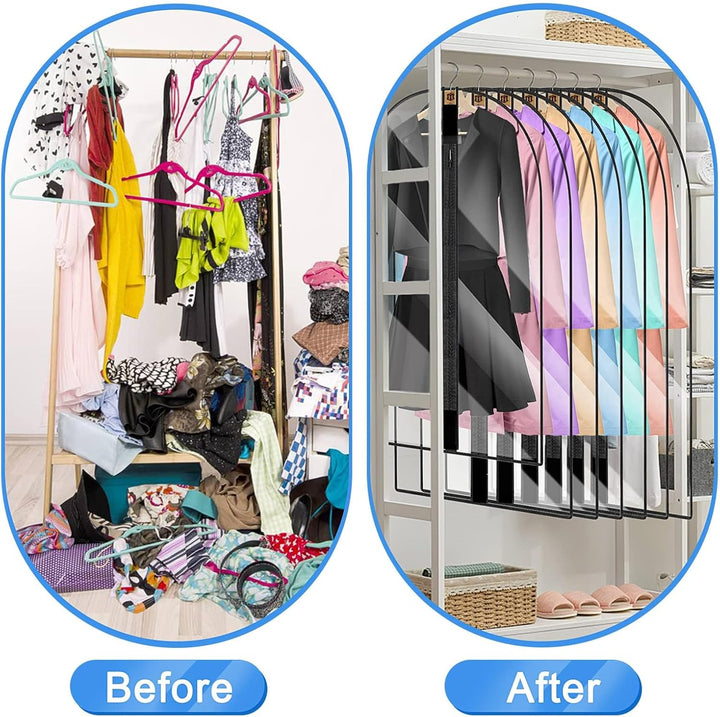 Extra-hosszú ruha- és estélyi ruházati zsák – 180 cm védőborító fogantyúkkal (Vásárolj 1-et, kapj 1-et INGYEN)