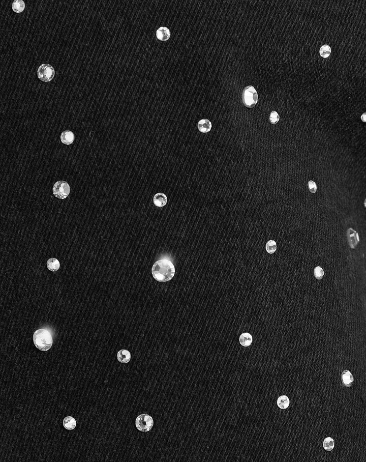 Női csillogó farmer a ragyogó megjelenésért - Jade