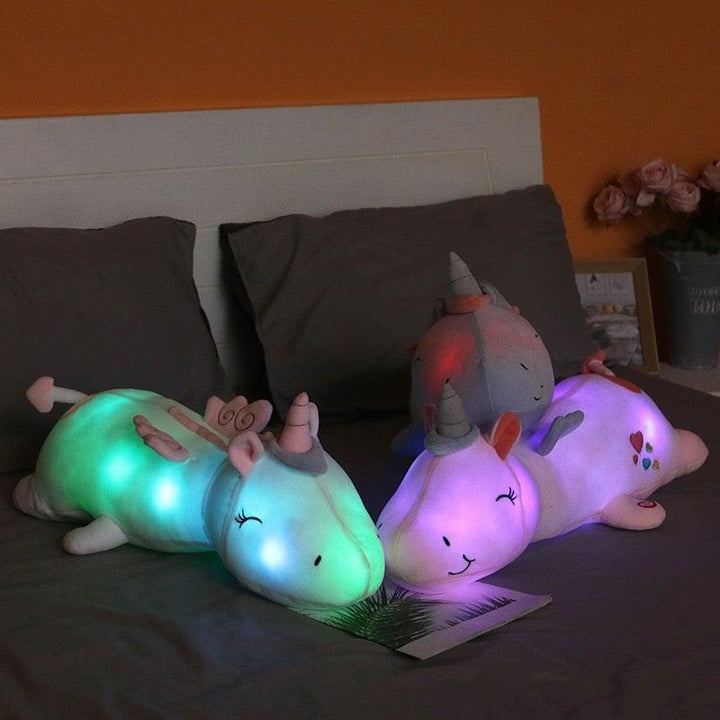Fénylő plüss egyszarvú LED funkcióval – Glowie