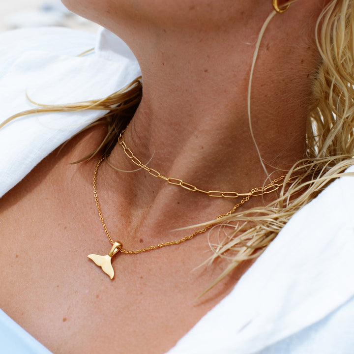 Paperclip Choker Nyaklánc - Lina