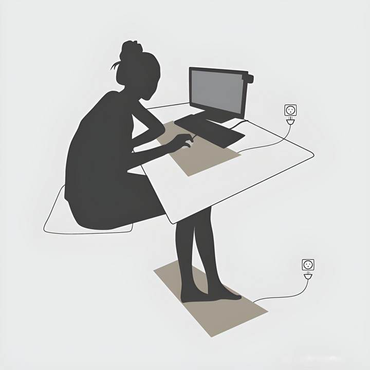 Földelő szőnyeg szénbőrből - EarthConnect