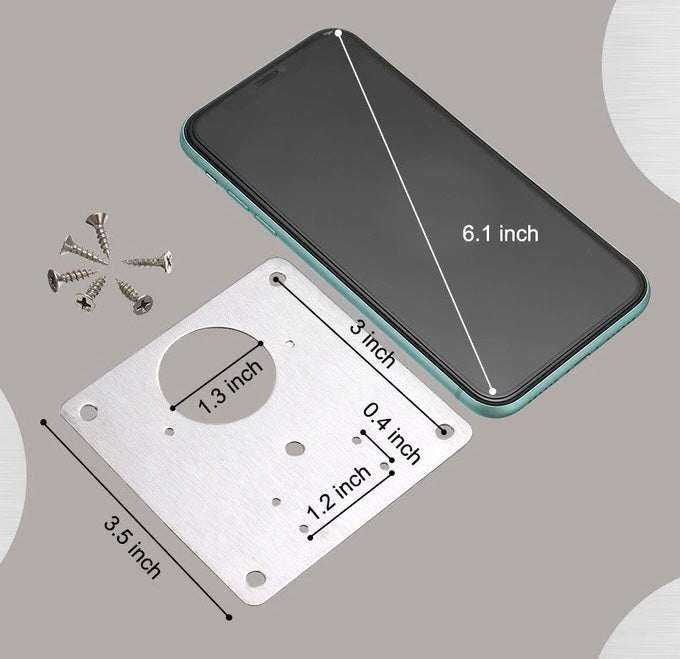 Szerelési lemezek szekrényajtókhoz – Fixon