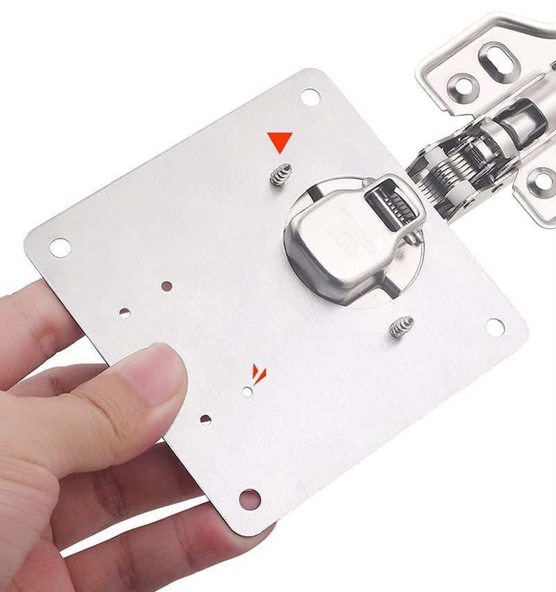 Szerelési lemezek szekrényajtókhoz – Fixon