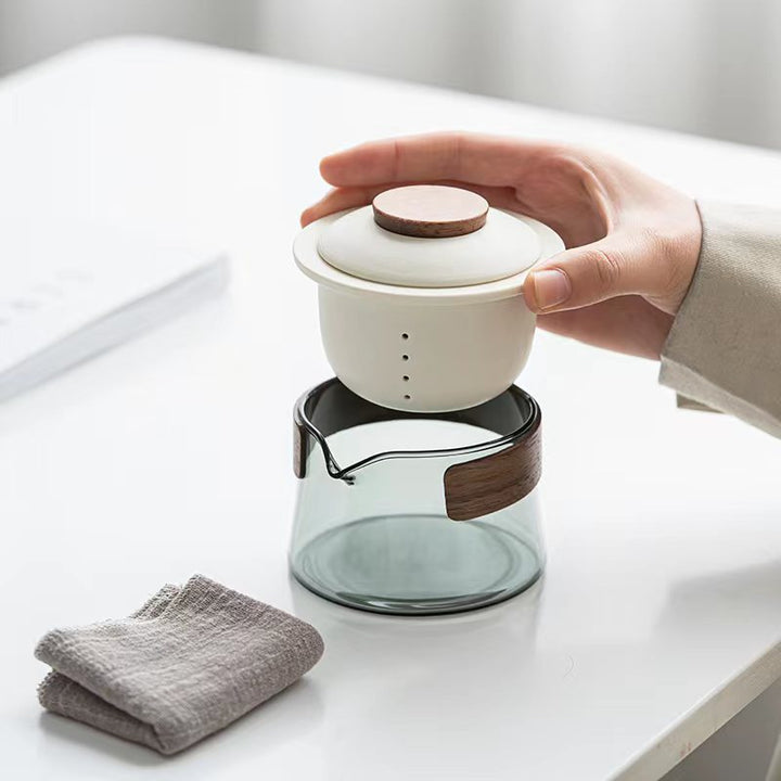 Hordozható és Stílusos Teakészlet - SipMate