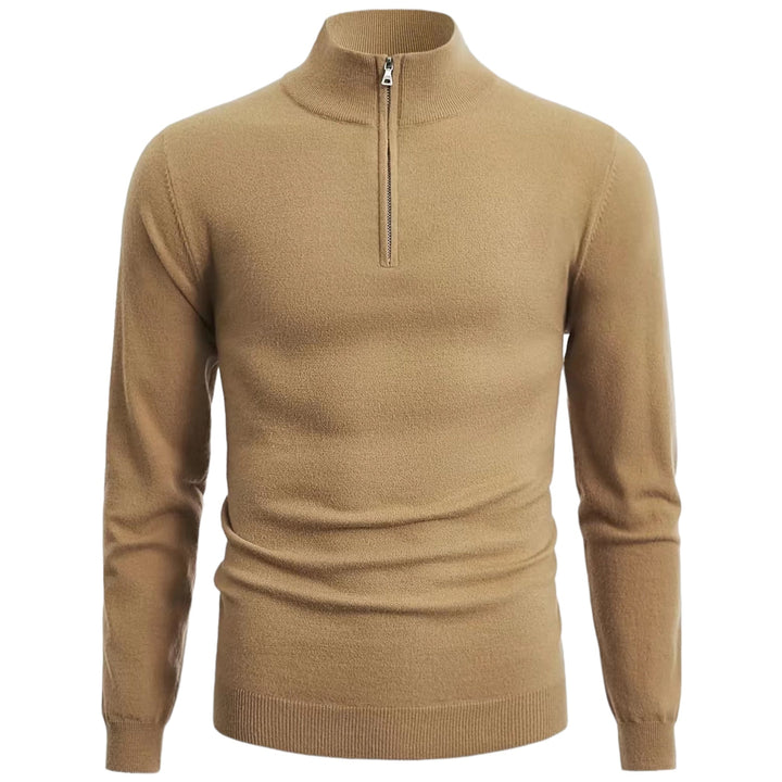 Stílusos Fél-Zip Pulóver Férfiaknak - NordFlex