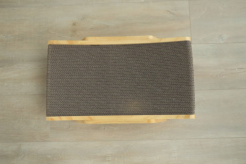 Dé 3-in-1 Macska Kaparófa és Fekvőszék - ClawLounge™