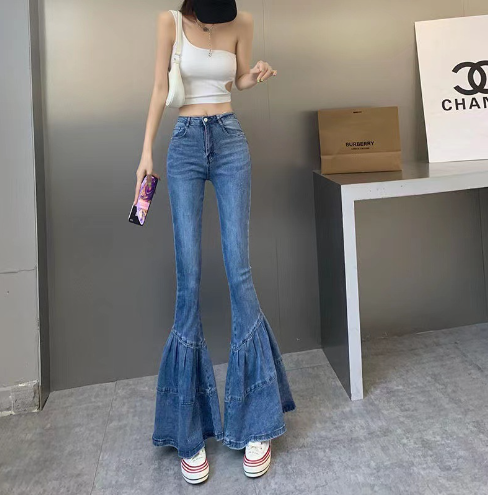 Magas derékú harang nadrág - Mia