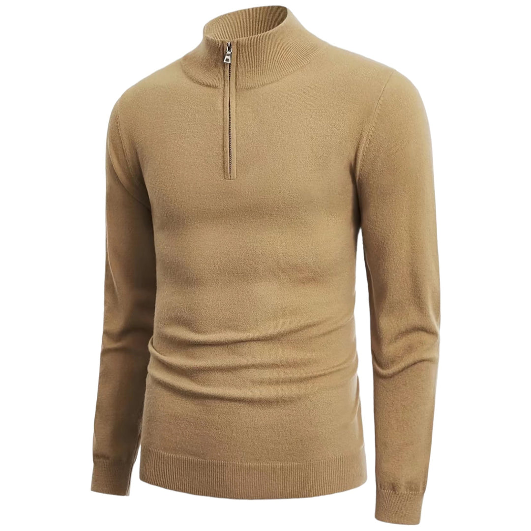 Stílusos Fél-Zip Pulóver Férfiaknak - NordFlex