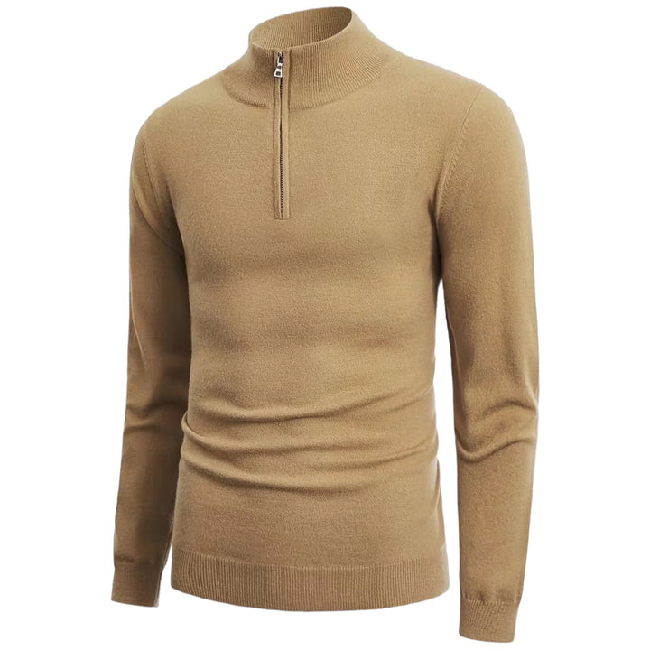 Stílusos Fél-Zip Pulóver Férfiaknak - NordFlex