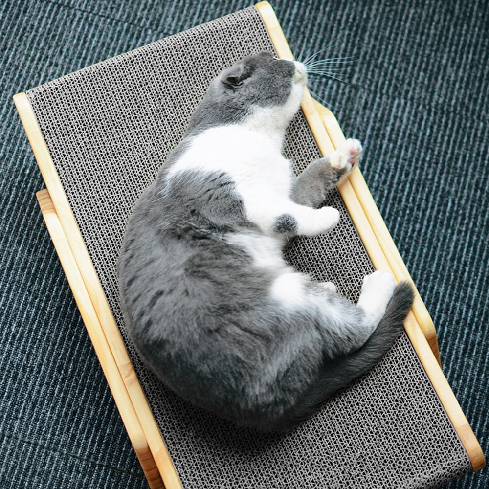 Dé 3-in-1 Macska Kaparófa és Fekvőszék - ClawLounge™