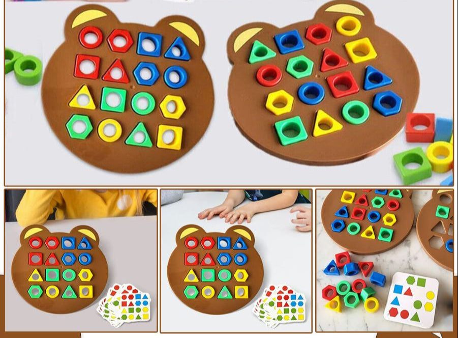 Forma- és Színpuzzle Gyermekeknek - ShapeMatch