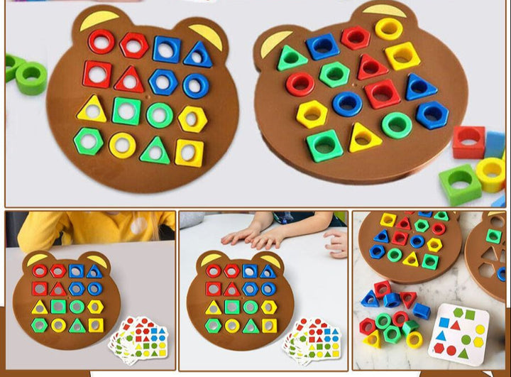 Forma- és Színpuzzle Gyermekeknek - ShapeMatch