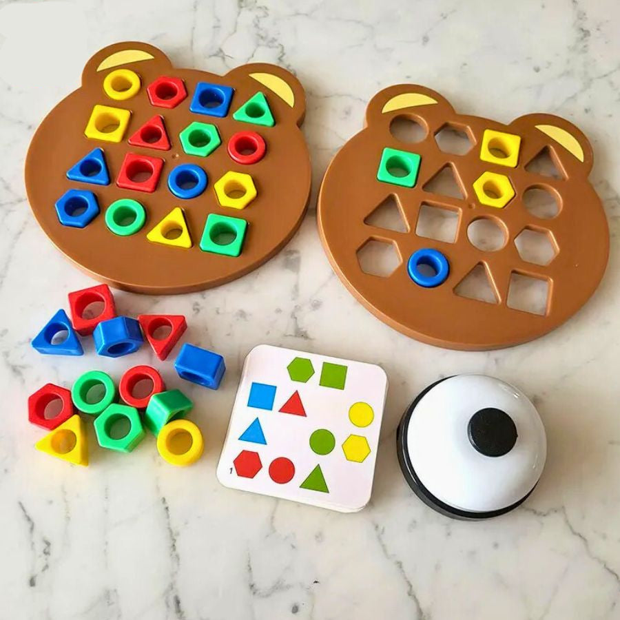 Forma- és Színpuzzle Gyermekeknek - ShapeMatch