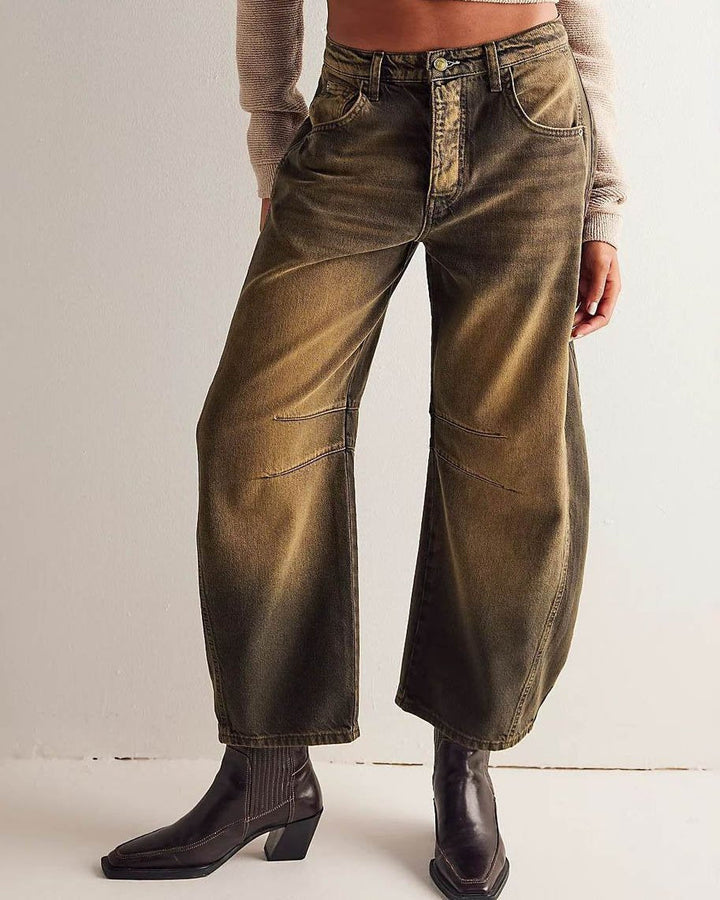 Női farmernadrág hordó szabással – Maribel őszi kiadás