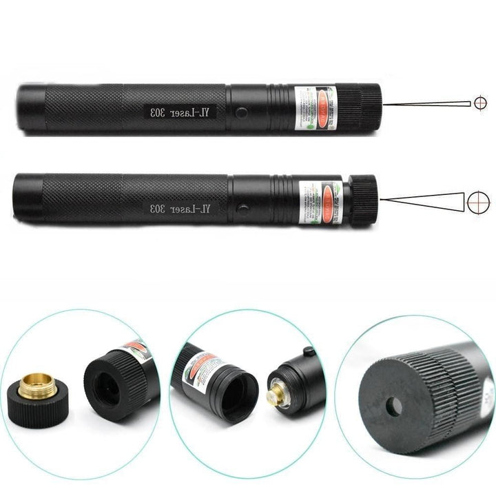 Erőteljes lézerpointer - PrecisionBeam