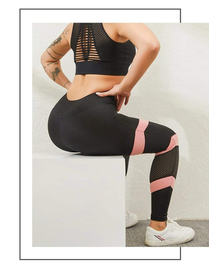 Magas derekú jóga leggings - Luna