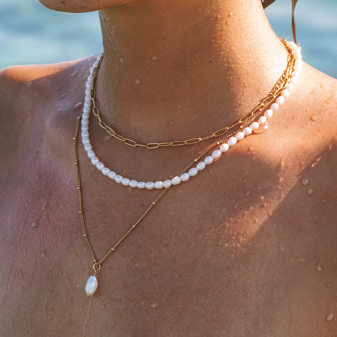 Paperclip Choker Nyaklánc - Lina