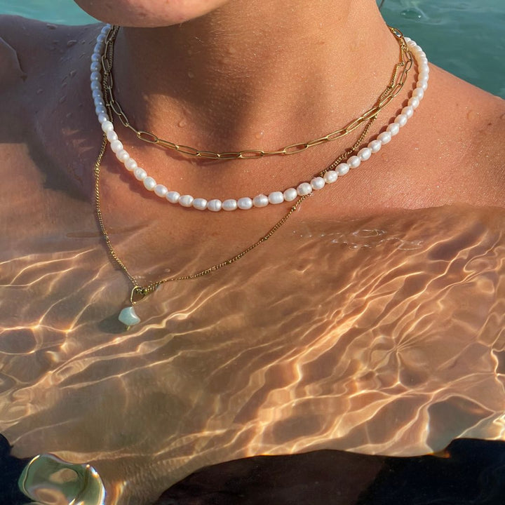 Paperclip Choker Nyaklánc - Lina