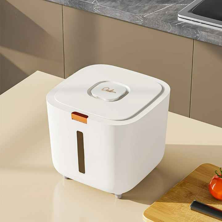 Légmentes Gabonadagoló Fedéllel (5–10 kg) - GranoBox