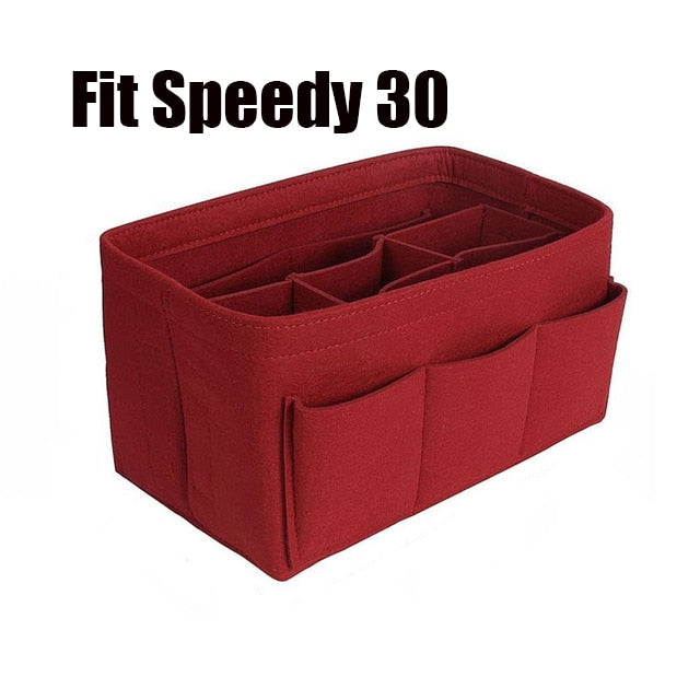 Filc Kézi Táska és Smink Szervező Betét – 1+1 INGYEN Többzsebes Táska Tároló