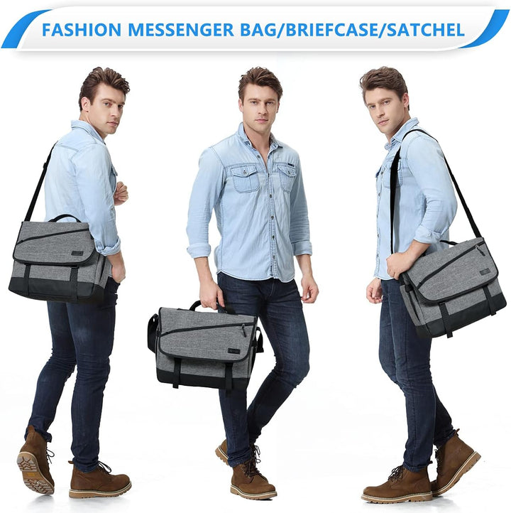 Vízálló laptop messenger táska állítható pánttal – WorkMate sorozat