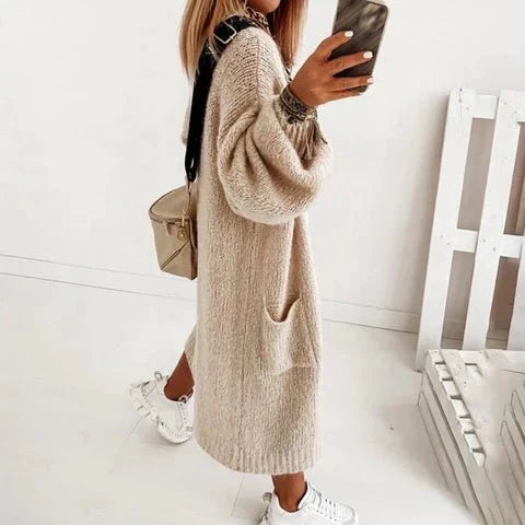 Puha kötött oversized női kardigán - Sienna