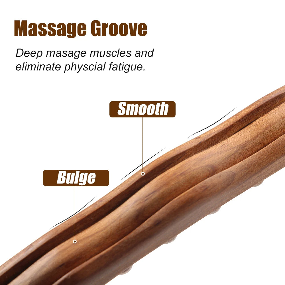 Gua Sha Terápiás Pálca - TheraWood