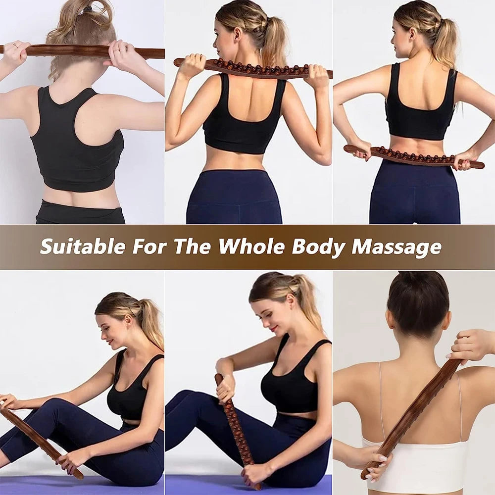 Gua Sha Terápiás Pálca - TheraWood