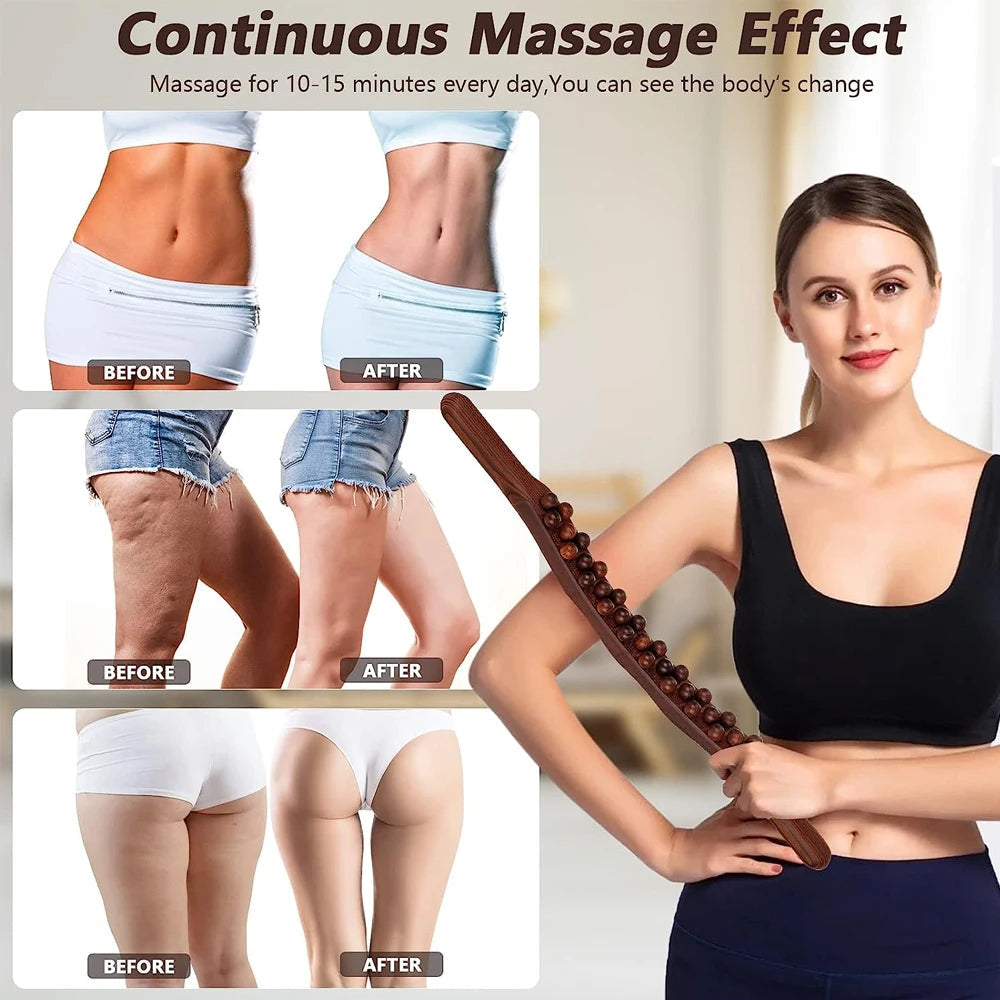 Gua Sha Terápiás Pálca - TheraWood