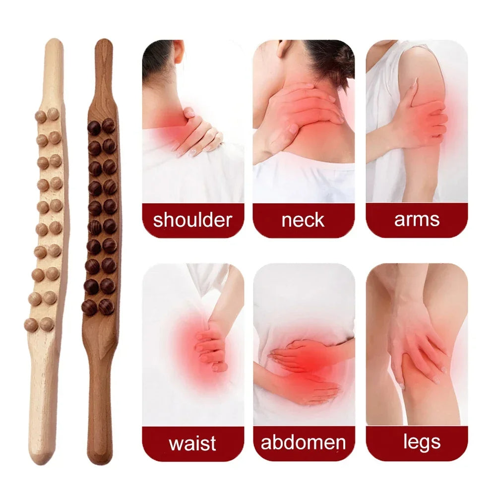 Gua Sha Terápiás Pálca - TheraWood