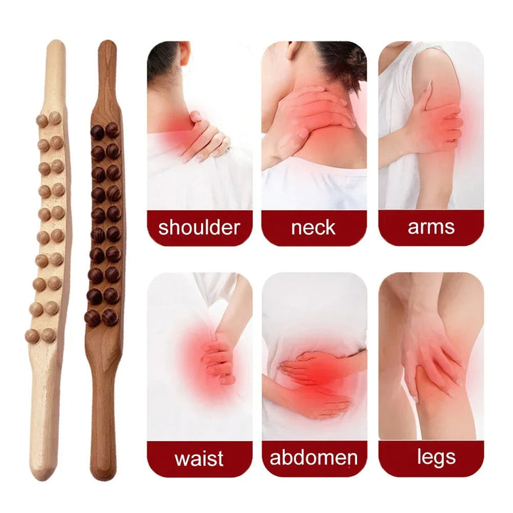 Gua Sha Terápiás Pálca - TheraWood