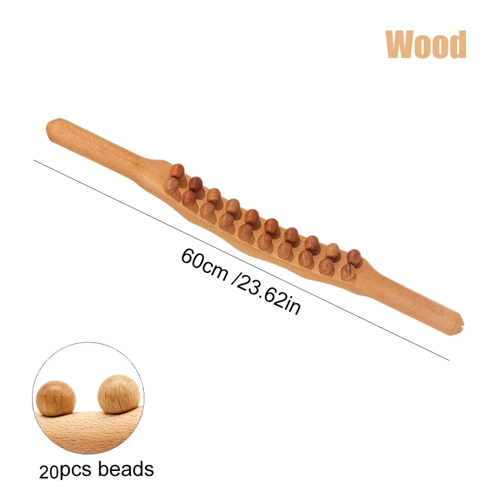 Gua Sha Terápiás Pálca - TheraWood