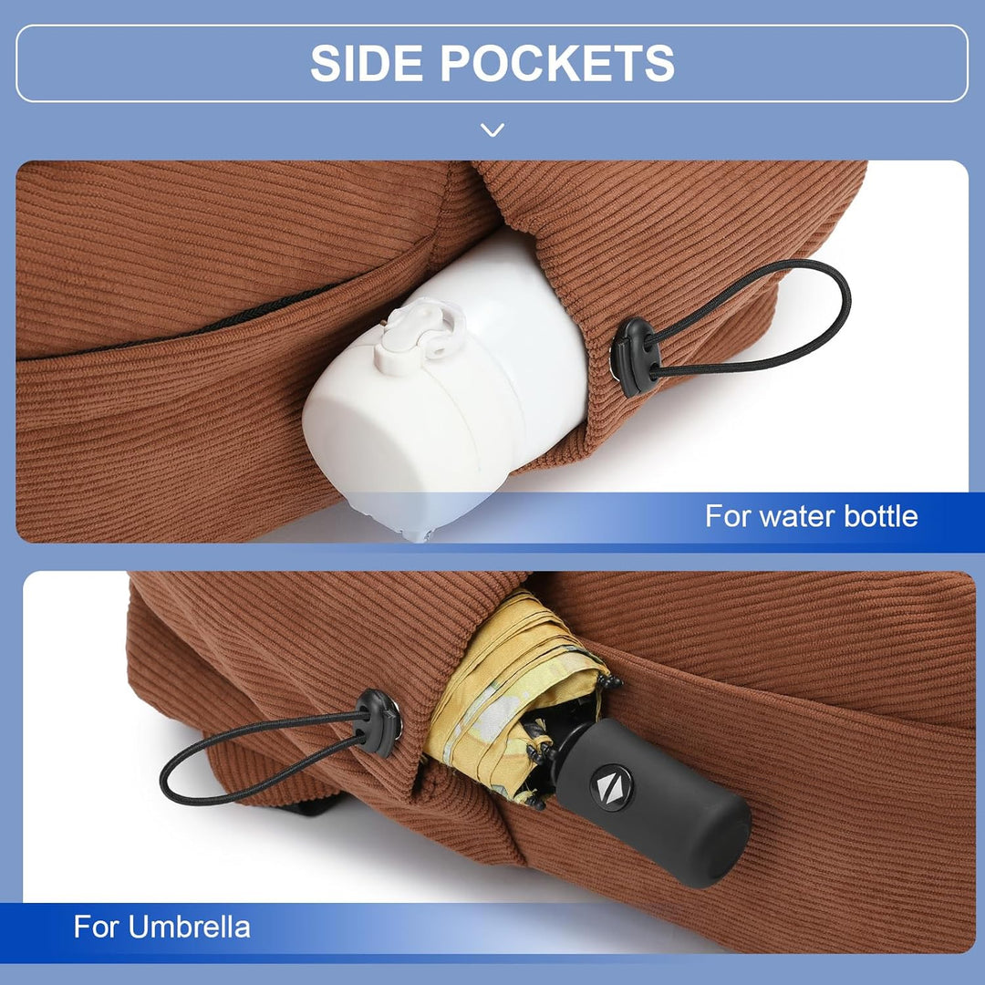 Könnyű, vízálló laptop- és utazótáska rendezett rekeszekkel