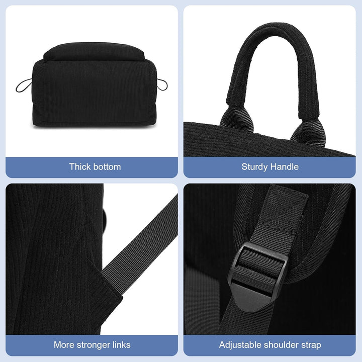 Könnyű, vízálló laptop- és utazótáska rendezett rekeszekkel