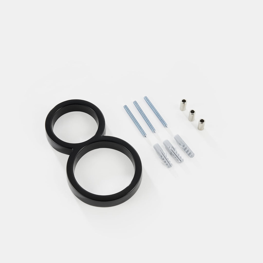 Moderne Fekete Háznumbers Floating Design – Numbré