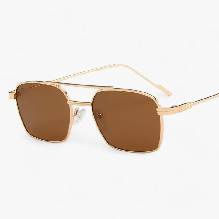 Vintage stílusú unisex napszemüveg dupla híddal – Aero