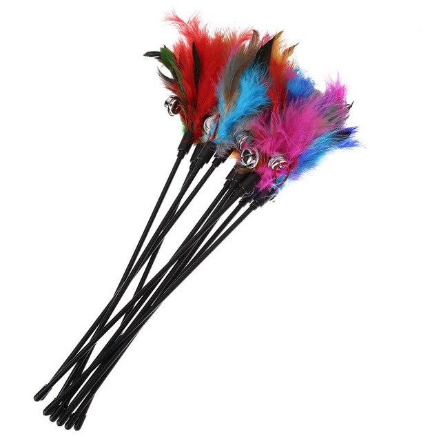 Macskajátékok Tollakkal (5 Darab) - FeatherChase