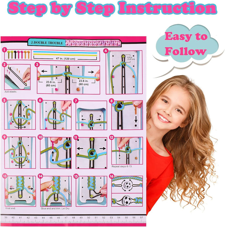 Kreatív DIY Szövőszett - BraidJoy