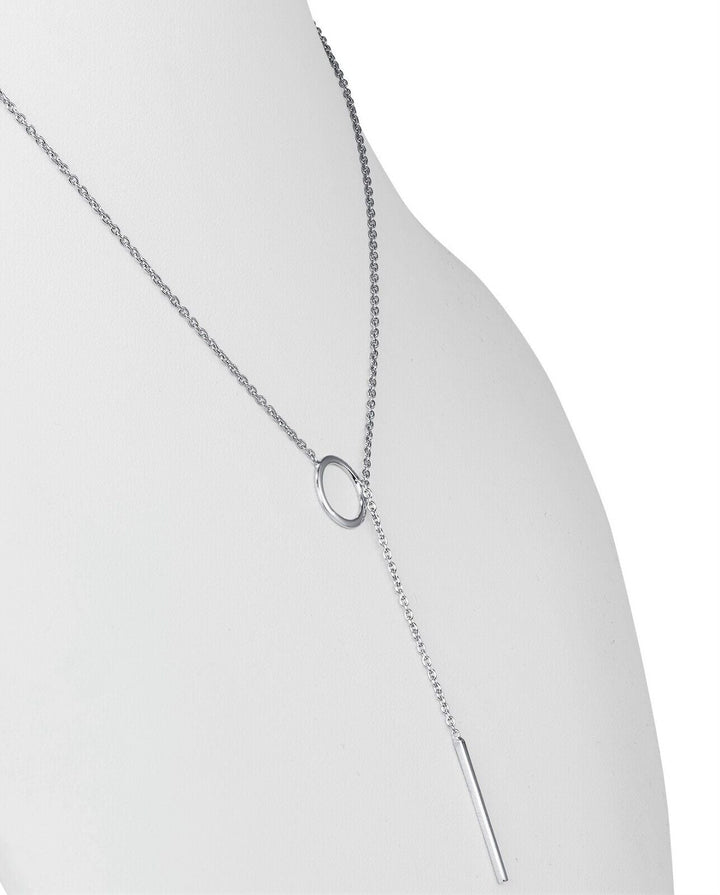 Arany Csepp Barren Lariat Nyaklánc