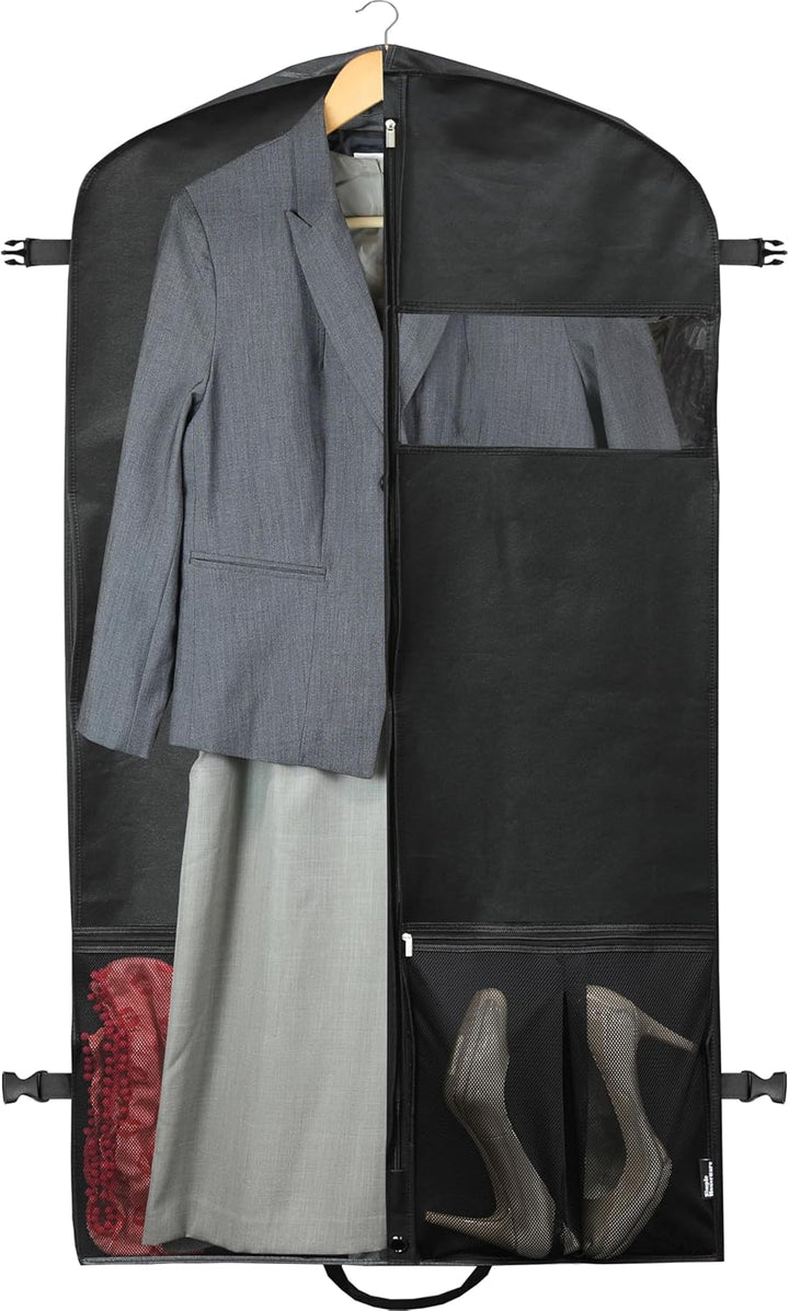 Nehéz súlyú utazási ruházati táska zsebekkel – 1+1 INGYENES korlátozott akció