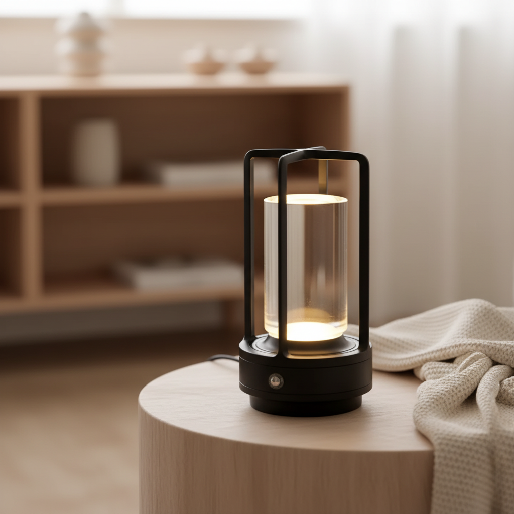 Skandinavische Led Tischlampe - Crysletta