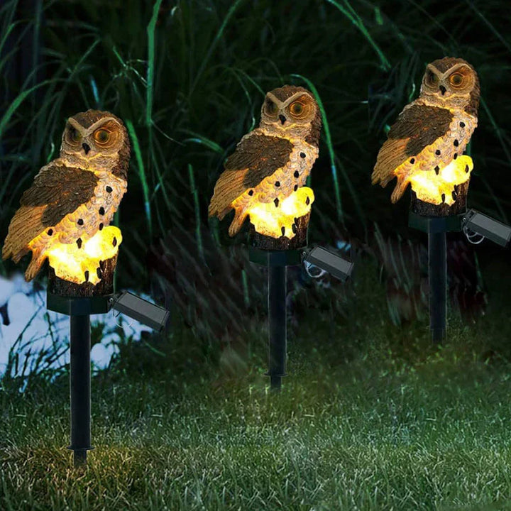 Napernyuszi kertilámpa napelemmel - OwlGlow