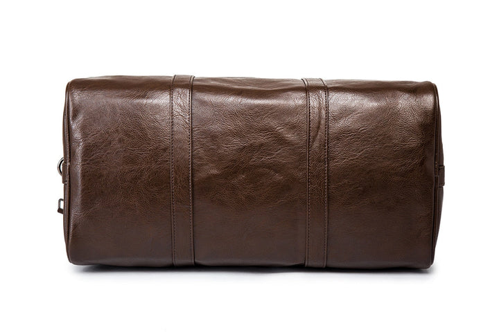 Nagy kapacitású bőr utazótáska – Könnyű és tartós kézipoggyász