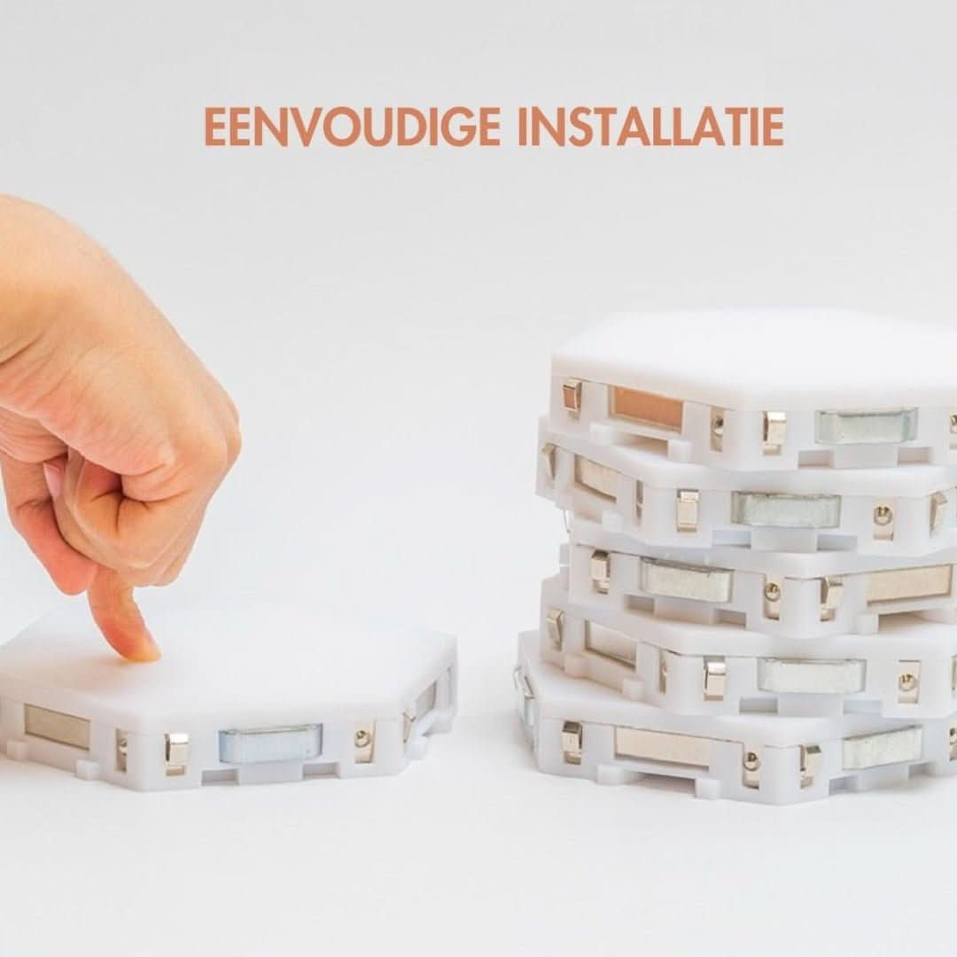 Interaktív Hatszögletű Világítás - GlowHex