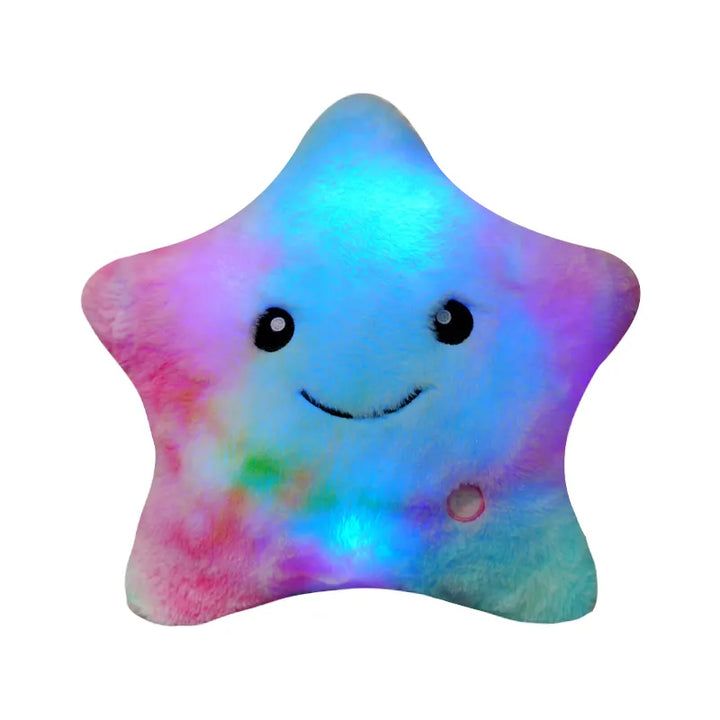 LED Világító Csillag Plüsspárna Gyerekeknek - StarGlow